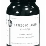 Thermo Fisher Scientific Parr USA Calorimeter Standards Benzoic Acid in Pellets, 1g pellets; 100/Bottle