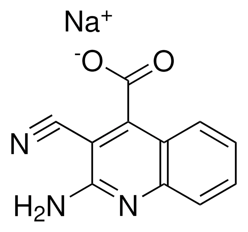 Merck 2-AMINO-3-CYANOQUINOLINE-4-CARBO-