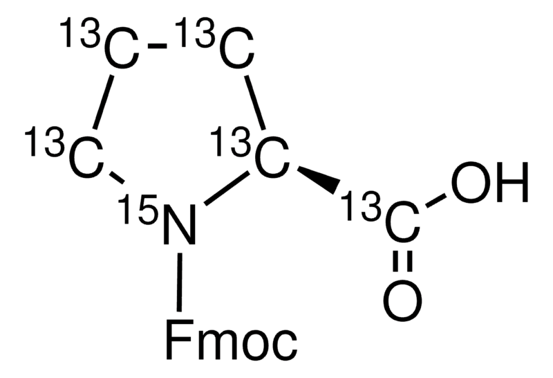 Merck Fmoc-Pro-OH-13C5,15N
