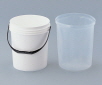 AS ONE Bucket (18 Liter Can Set) PE, 양동이(18리터 내용기 세트)