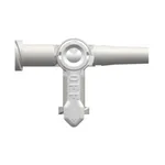 High Flow Stopcock, 3-way, Female Luer to Female Luer to Male Luer, Large Bore