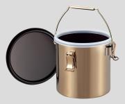 AS ONE Fluorine Coating Sealed Tank (with Suspension Handle), 불소코팅 밀폐탱크 (행거타입 손잡이)