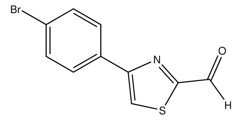 Merck 4-(4-Bromophenyl)thiazole-2-carbaldehyde