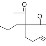 Merck 1-ETHYL 5-METHYL 2-ACETYL-2-(2-CYA