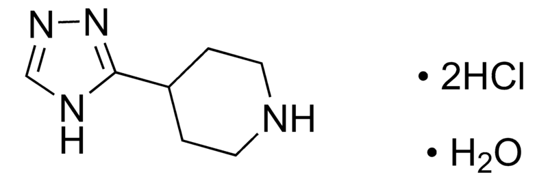 Merck 4-(4H-1,2,4-Triazol-3-yl)piperidine dihydrochloride hydrate