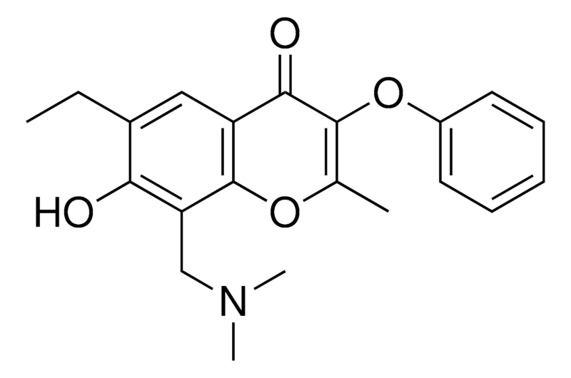 Merck 8-DIMETHYLAMINOMETHYL-6-ETHYL-7 -5 MG
