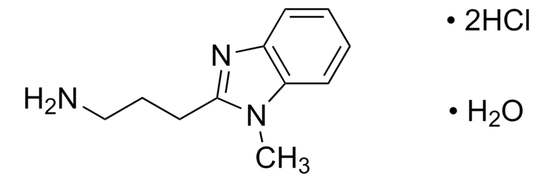 Merck 3-(1-Methyl-1H-benzimidazol-2-yl)-1-propanamine dihydrochloride hydrate