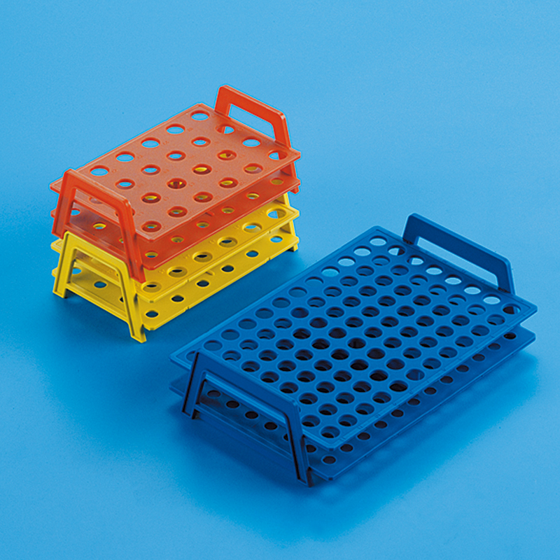 Polywire Microtube Rack with Handle 마이크로 튜브 랙, 1.5 ml & 2.0 ml 용