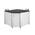 Frame-type Laboratory Corner Table 프레임형 코너 실험대, 콘센형
