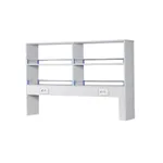 Shelf for Frame-type Laboratory Center Table 프레임형 중앙실험대용 시약대, 목재형 2단 선반