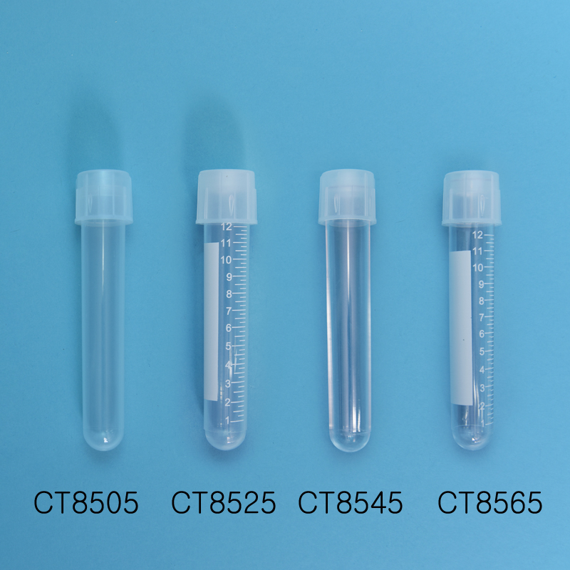 Sterile Culture Tube with Dual-position Cap 듀얼 캡 컬쳐 튜브, 멸균