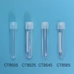 Sterile Culture Tube with Dual-position Cap 듀얼 캡 컬쳐 튜브, 멸균