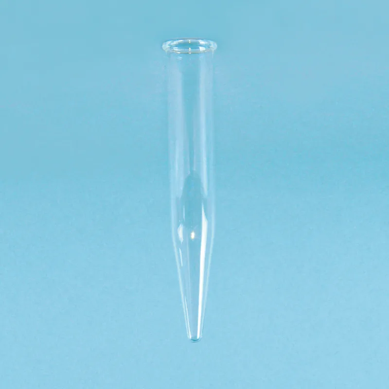 Conical Glass Test Tube 코니칼 유리 테스트 튜브, Boro 3.3
