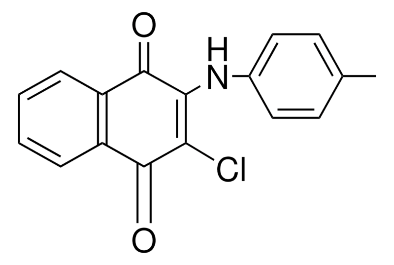 Merck 3-CHLORO-2-(4-METHYLANILINO)-1,4-