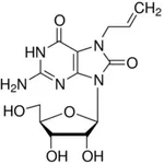 Merck 7-ALLYL-7,8-DIHYDRO-8-OXOGUANOSINE, 95%