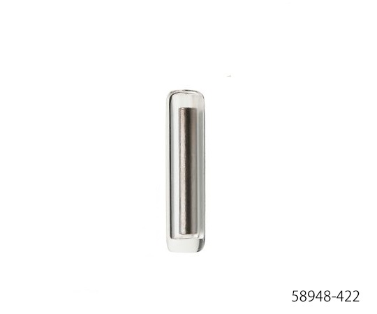 AS ONE SPINBAR® Glass Stir Bar, Round, 유리 교반자