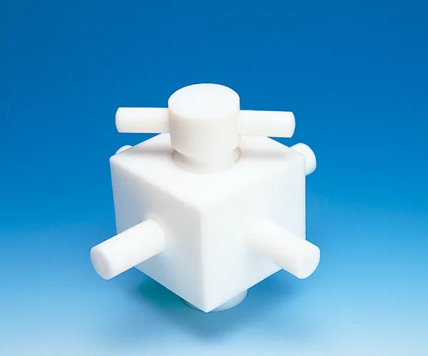 Flon Industry PTFE 4way valves / PTFE4방밸브
