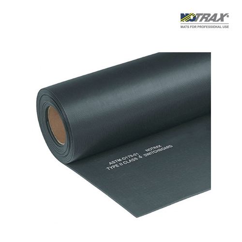 Notrax 832S0035BL / 고전압용 피로방지 기능성 절연 안전매트, 고전압용 832 건식매트(PVC/검정)/910x1500mm/12.8kg[1EA]