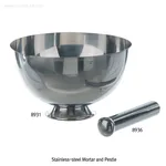Daihan Science Bochem Stainless-steel Mortar and Pestle, Finished Surface, 250~2,000㎖<br>Non-ma
