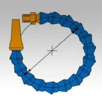 AS ONE ASSEMBLING Flexible Tubing POM, 자유 조립 호스