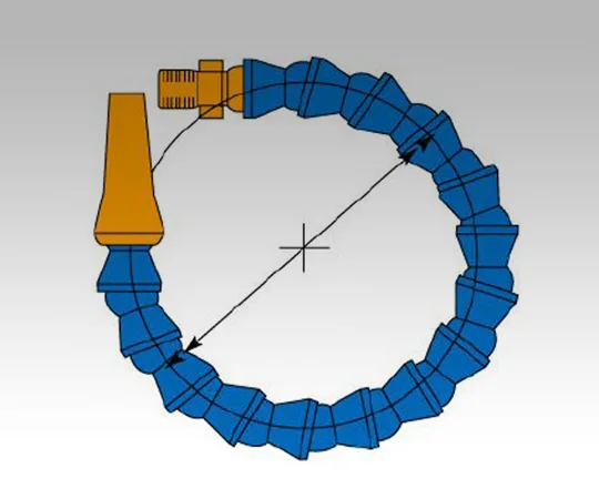 AS ONE ASSEMBLING Flexible Tubing POM, 자유 조립 호스