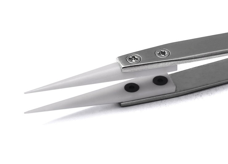 SIPEL 퀵 체인지 세라믹 핀셋 CW1804 Tweezer