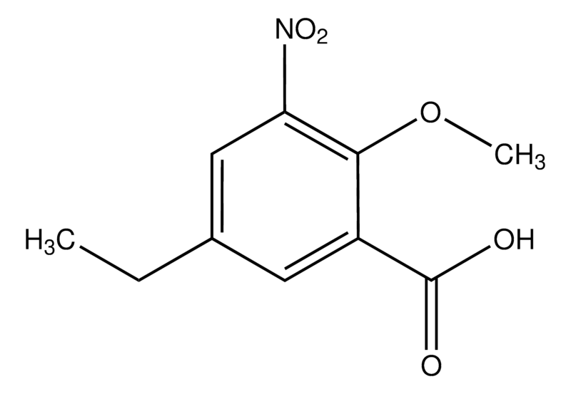 Merck 5-Ethyl-2-methoxy-3-nitrobenzoic acid