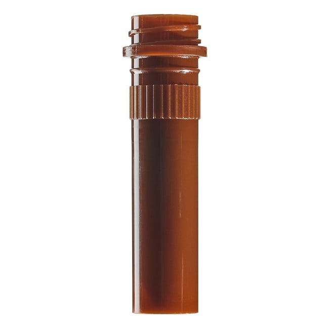 Thermo Fisher Scientific 0.5mL Knurl, Skirted, Amber