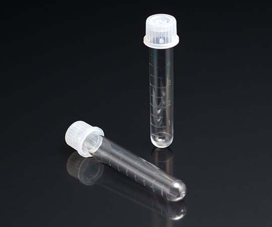 AS ONE Sterile PS Tube with Cap, 멸균 플라스틱 튜브(PS)