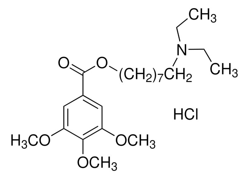 Merck 8-(Diethylamino)octyl-3,4,5-trimethoxybenzoate hydrochloride