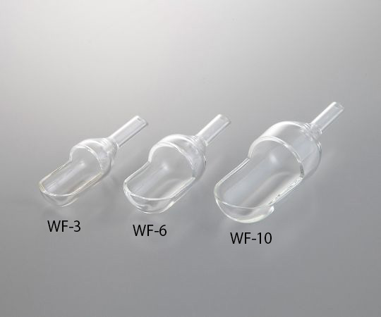 AS ONE Glass Scoop Funnel, 유리제 스쿠프 깔때기