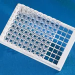 Corning® Osteo Assay Surface Polystyrene 1 x 8 Stripwell™ Microplate, 12 Strips per Holder with Lid, Sterile