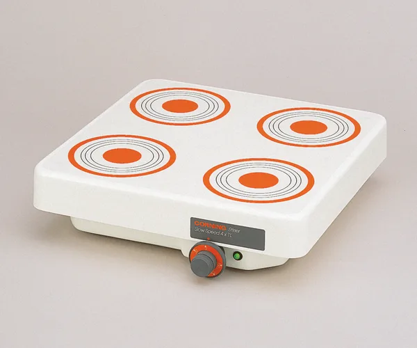 Corning® SS4I Four Position 1L Capacity Slow-Speed Stirrer, 120V/60Hz