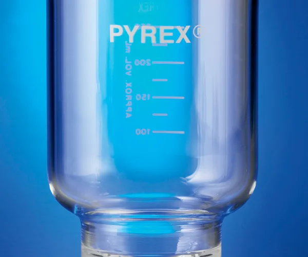 PYREX® Graduated Funnel, 47 mm, for Assembly with Fritted Glass Support Base