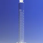 PYREX® Single Metric Scale Cylinder, Standard Taper Stopper, Graduated, To Contain