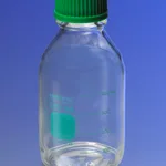 PYREXPLUS® PVC-Coated Round Media Storage Bottles, with Screw Cap