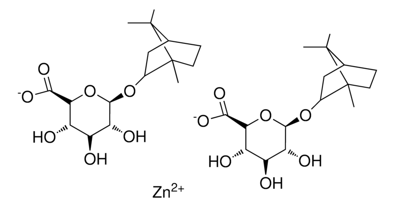 Merck ZINC BORNEOL GLUCURONIC ACID (F