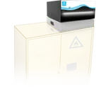 Erlab Standalone filtration system for fire proof and chemical storage cabinets