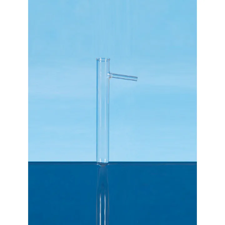 Supertek Test Tube, With Side Arm