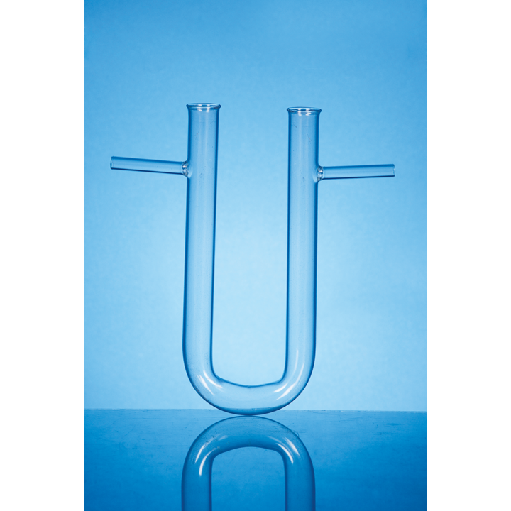 Supertek Absorption Tube, Calcium Chloride, U Form, With Side Arms