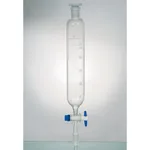 Supertek Dropping Funnel, Cylindrical, Graduated, With Stem Inside Cone