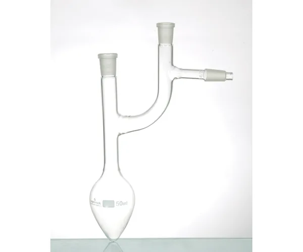 Supertek Flask, Pear Shape, Claisen