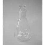 Supertek Flask, Conical (Erlenmeyer), With Ground Joint & Hollow Glass Stopper