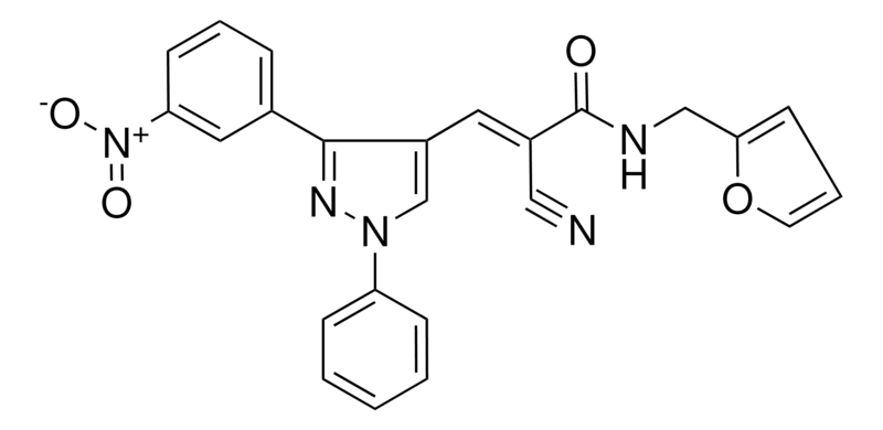 Merck 2-CYANO-N-(2-FURYLMETHYL)-3-(3-(-