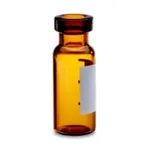 Waters Deactivated Amber Glass 12 x 32 mm Crimp Vial, 2 mL Volume, 100/pk