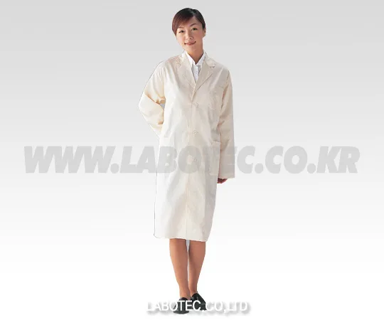 AS ONE Heat and Chemical Resistant White Lab Coat, 내열내약품 랩코트