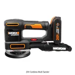 Daihan Science 충전 다기능 샌더, 20V Cordless Multi Sander