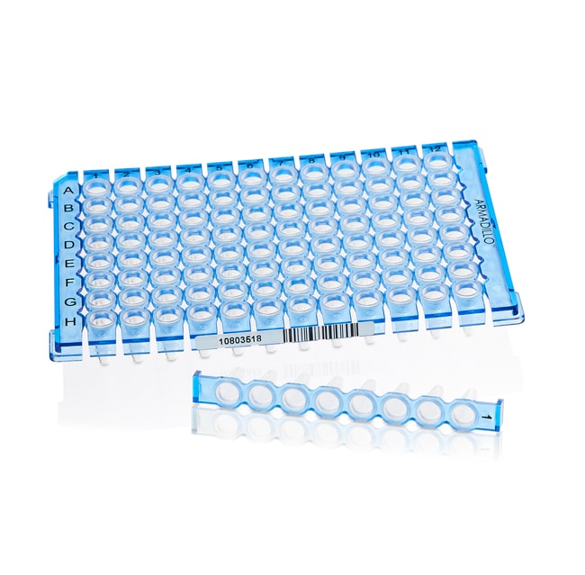 Thermo Fisher Scientific Armadillo Low-Profile PCR Strip Plate, 96 well, blue