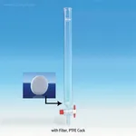 Daihan Science SciLab DURAN glass Chromatography Column, with PTFE Stopcock boro Φ2.5mm<br>Wit