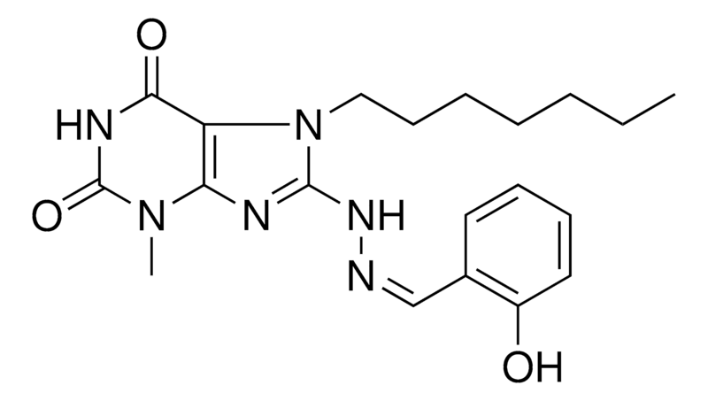 Merck 7-HEPTYL-8-N'-(2-HO-BENZYLIDE - 50 MG&